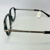 Glossy Black Geometric Square Eyewear - Image 7