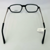 Glossy Black Geometric Square Eyewear - Image 5